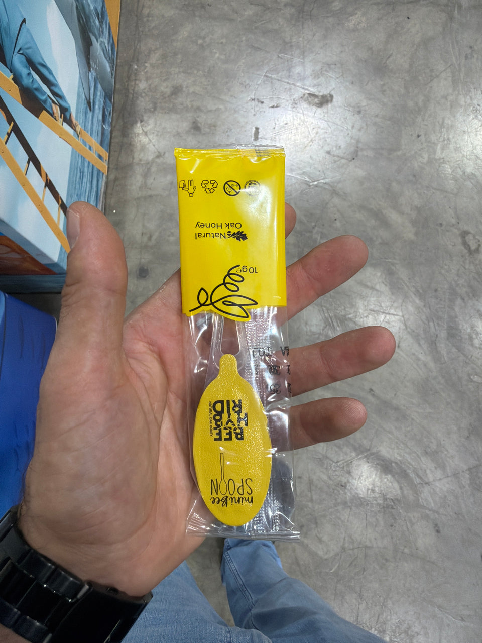 Bee Hybrid Honey Spoons Pack 1 Pcs