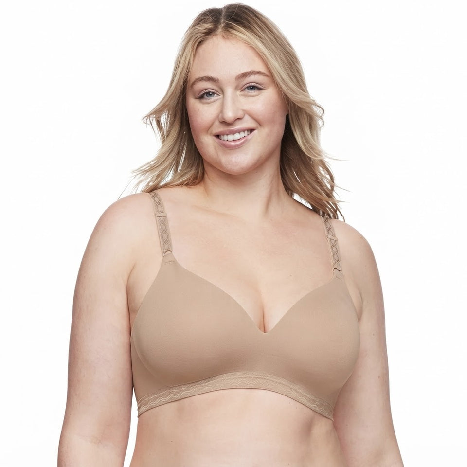 Wacoal Women's Nude Cloud 9 Wireless Lightly Lined Bra