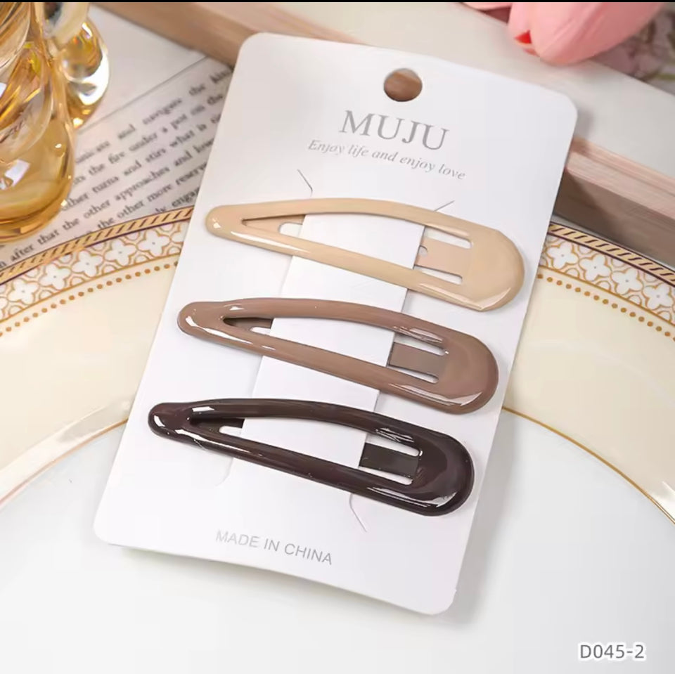 Muju 3-Piece Set Of Sweet Hair Pin |Muju In Lebanon