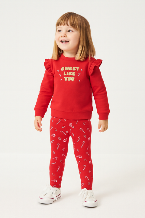 Sinsay Baby Girl's Red Christmas Pajama Set | Sinsay In Lebanon