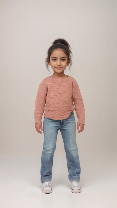 S.Oliver Girl's Pink Long-Sleeve Wool Blouse | S.Oliver In Lebanon