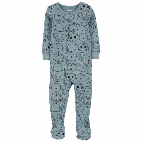 Carter's Baby Boy Blue Animal Cotton Footie | Carter's in Lebanon