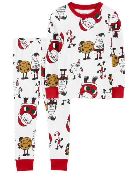 Carter's Boy's Multicolor Santa Cookies Pajama Set | Carter's In Lebanon