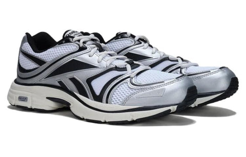 Reebok Unisex Metallic Silver & Black Premier Road Plus 6 Sneakers | Reebok In Lebanon