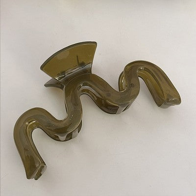 Capelli New York Women's Olive Green Wave Grip Hair Clip | Capelli New York In Lebanon