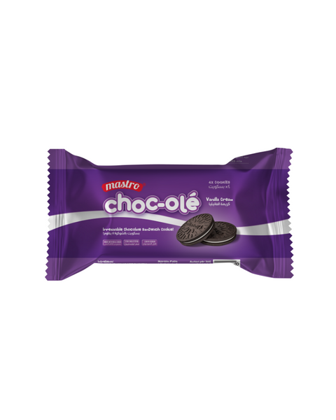 Mastro Choc-ole Biscuits Chocolate Vanilla 30g