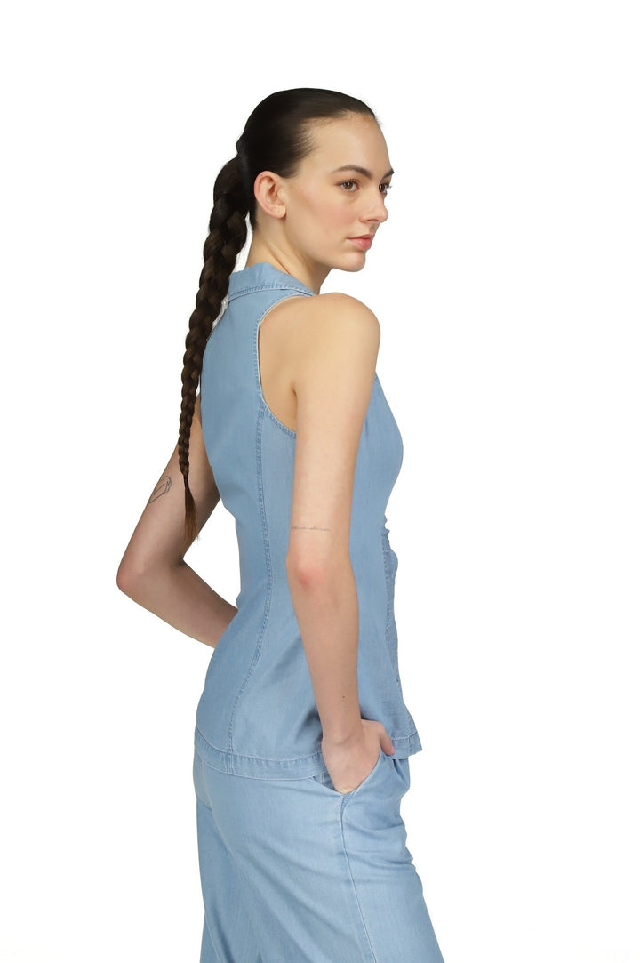 Michael Kors Women's Tencel Tank Halter Top Shirt  |Michael Kors In Lebanon