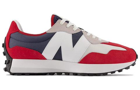 New Balance Men's Red & White & Gray 327 Sneakers | New Balance In Lebanon