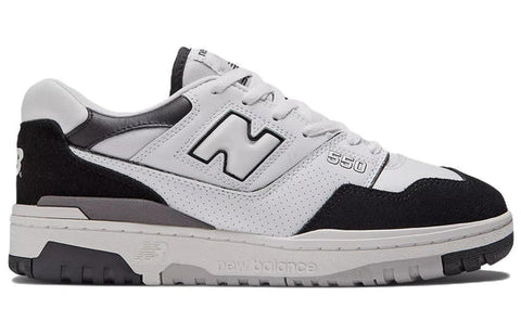New Balance Unisex White & Black 550 Sneakers | New Balance In Lebanon