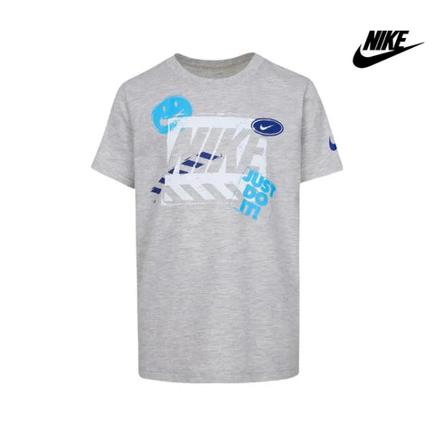 Nike Boy's Light Grey T-Shirt ABFK2177