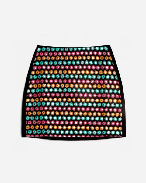 Bershka Women's Multicolor Skirt 5902 / 274 / 800