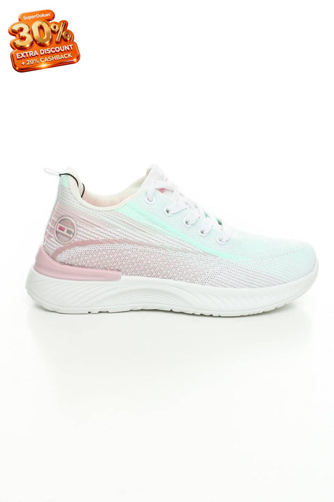 Enrico Coveri Women's White Multi System Low Top Sneakers |Enrico Coveri In Lebanon