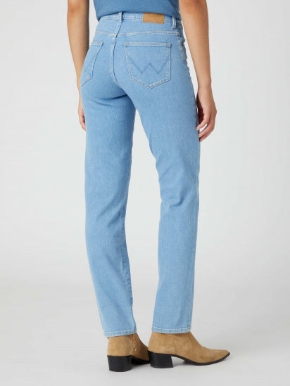 Wrangler Women's Light Blue Straight Jeans | Wrangler In Lebanon