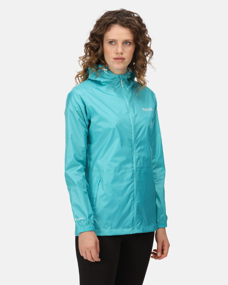 Turquoise sales waterproof jacket