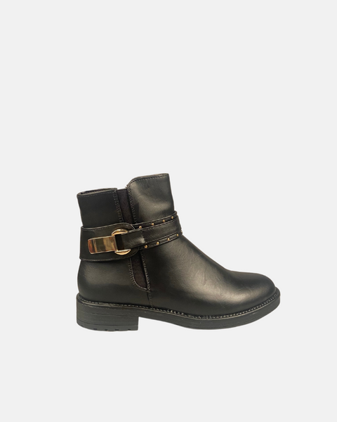 Lora Ferres Women's Black Boots SI605 (shr)