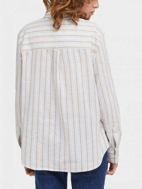 Lee Women's Multicolor Striped Long Sleeve Shirt | Lee In Lebanon