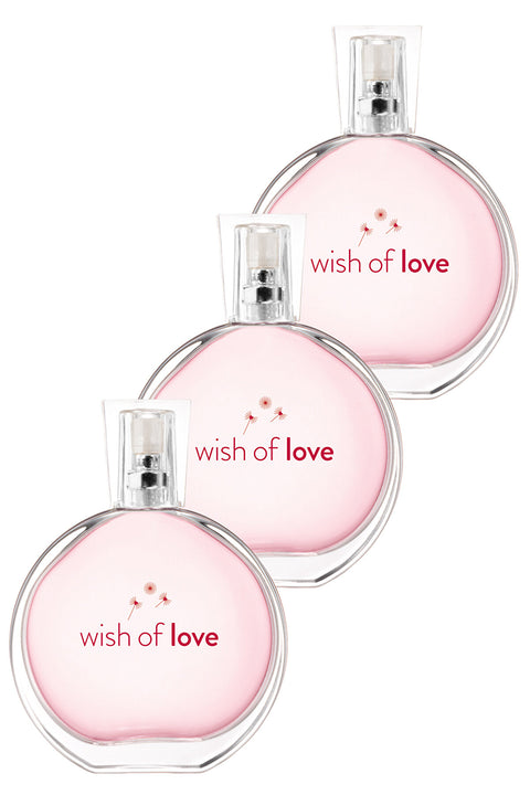 Avon Women's Wish Of Love  Perfume EDT 50 ml Set of 3 AV44