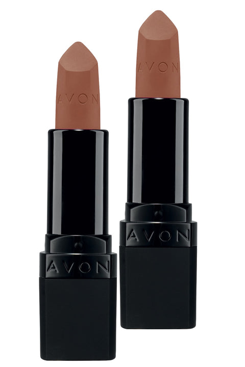 Avon Ultra Matte Lipstick Marvelous Mocha Set of 2 AV47
