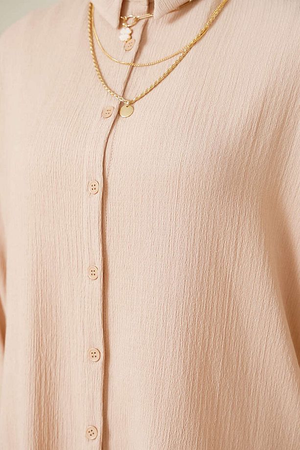 Big Dart Women's Beige Knitted Hijab Two Piece Set | Big Dart In Lebanon