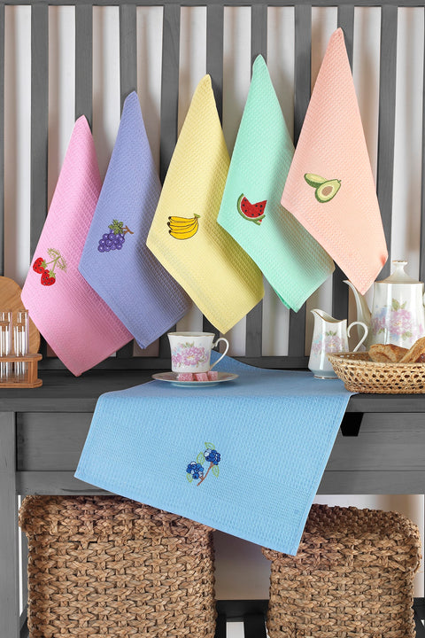 SD Home Multicolor Kitchen Towel  6 Pieces  40x60 TR554(yz60) shr