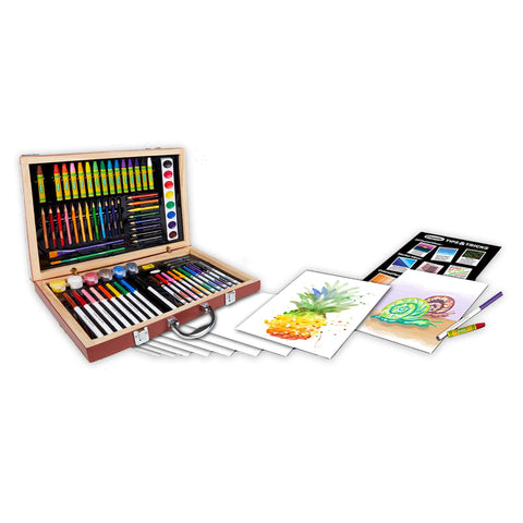 Crayola Wooden Art Set, 80+ Pcs, Arts and Crafts for Kids | Crayola In Lebanon