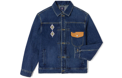 Lee Men's Dark  Blue Denim Jacket  | Lee In Lebanon