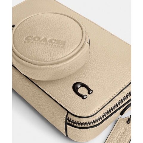 COACH Women's Beige Charter Slim Crossbody Bag | COACH Paris In Lebanon