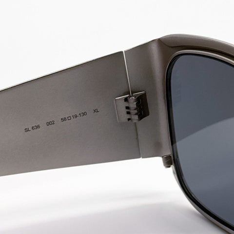 Saint Laurent Men's Silver Square Sunglasses | Saint Laurent In Lebanon