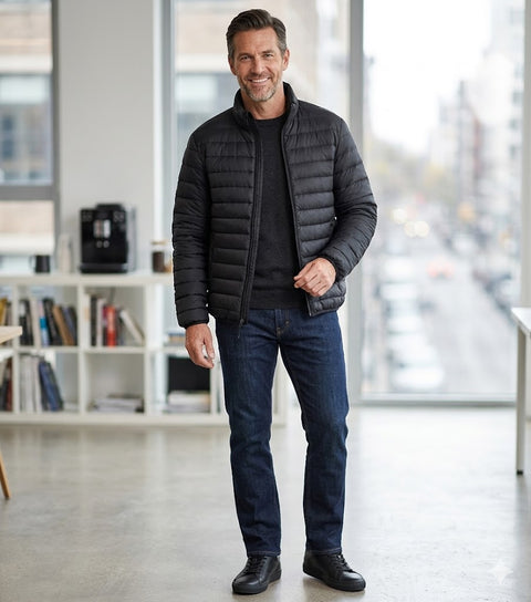 32 Degree Heat Men's Black Jacket | 32 Degree Heat In Lebanon