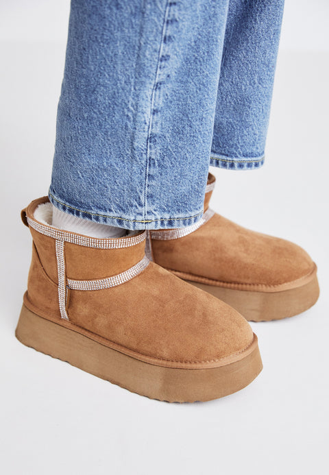 Steve Madden Women's Tan Suede Campfire Boots | Steve Madden In Lebanon