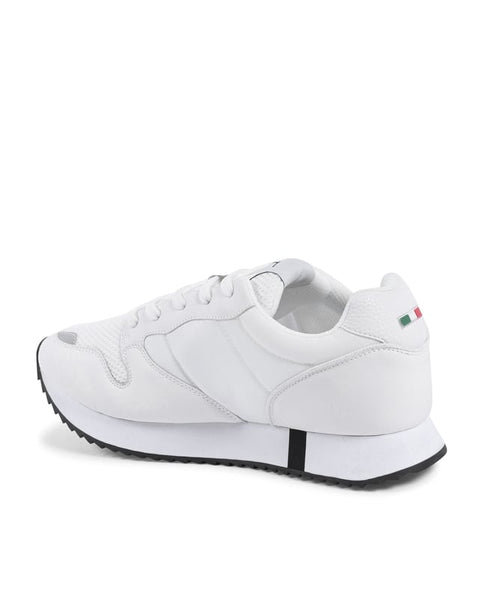 V Italia By Versace Men's White SNK 003 Sneakers | V Italia In Lebanon