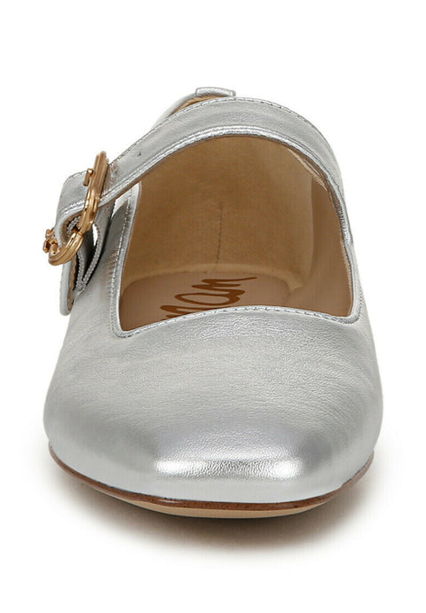Sam Edelman Women's Silver Michaela Mary Jane Flats | Sam Edelman In Lebanon