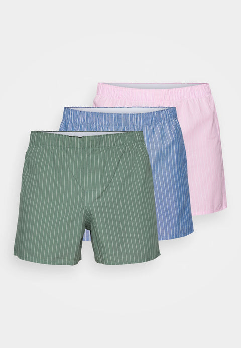 GAP Men's Multicolor Pack of 3 Woven Boxers | GAP In Lebanon