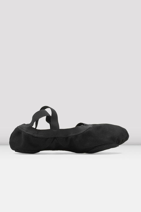 Bloch Women's Black Elastic Canvas Ballet Shoes |Bloch In Lebanon