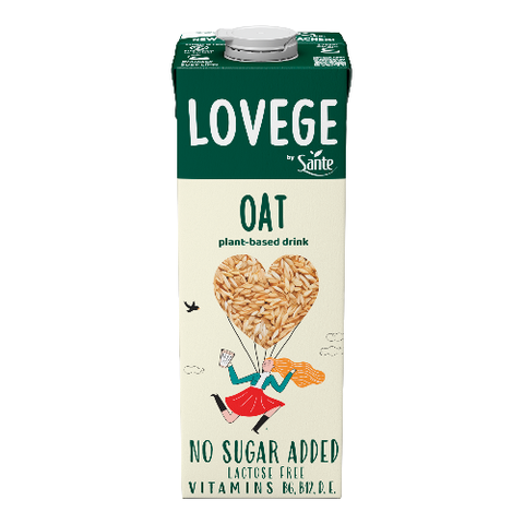 Sante LOVEGE Oat drink without added sugar 1L | Sante In Lebanon
