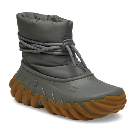 Crocs Women's Khaki Green Echo Boots | Crocs In Lebanon