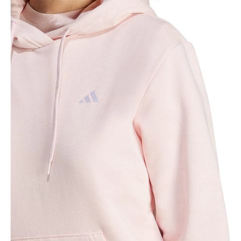 Adidas Women's Pink Small Logo Hoodie | Adidas In Lebanon