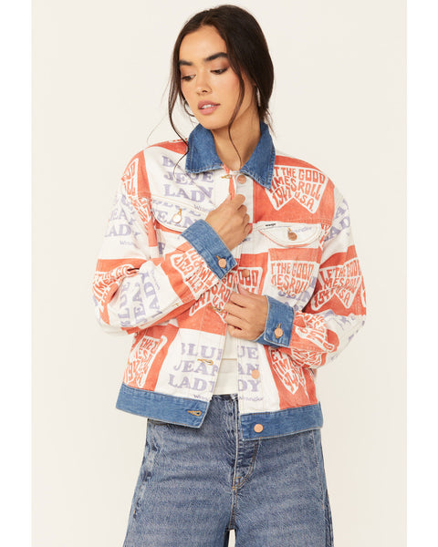 Wrangler Women's Blue Jean Lady Western Jacket | Wrangler In Lebanon