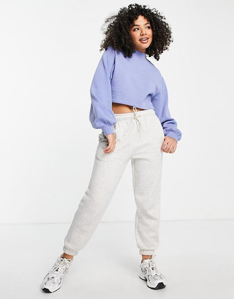 Asos Design Women's Baby Blue Sweatshirt ANF3338