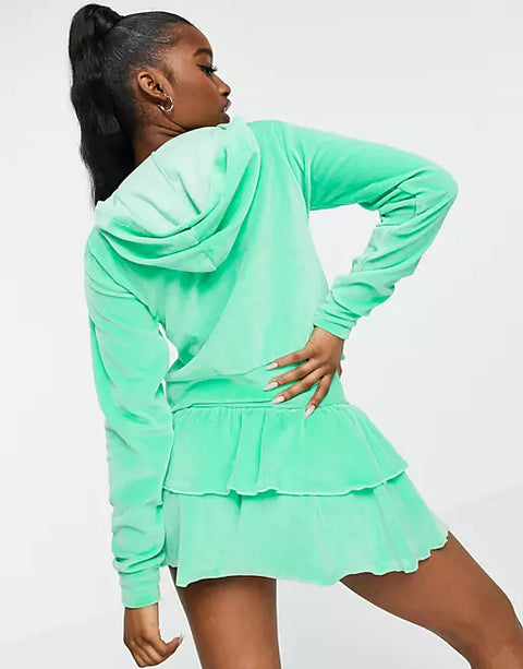 ASYOU Women's Green Sweatshirt ANF648