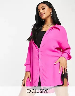 ASYOU Women's Fuchsia  Dress ANF893