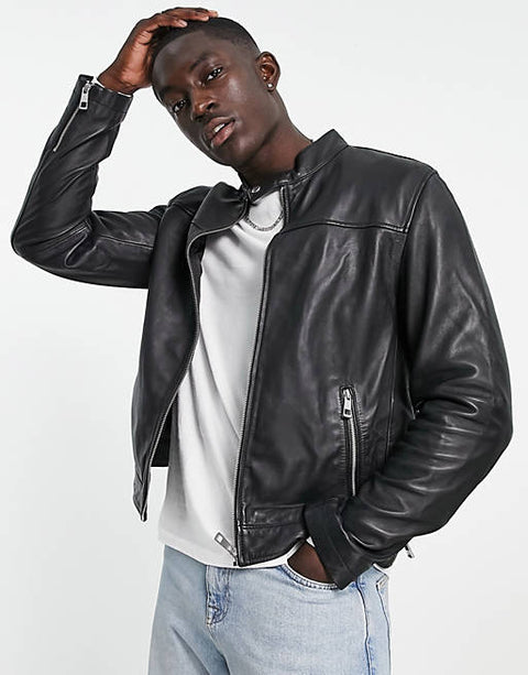 Asos Design Men's Black Jacket 102098442 ANF349