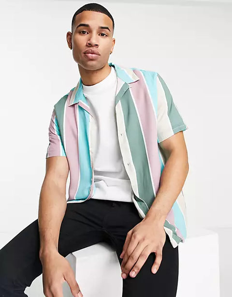 Topman Men's Multicolor Shirt ANF1261