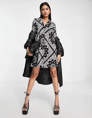 Asos Design Women's Multicolor  Dress ANF804