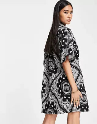 Asos Design Women's Multicolor  Dress ANF804
