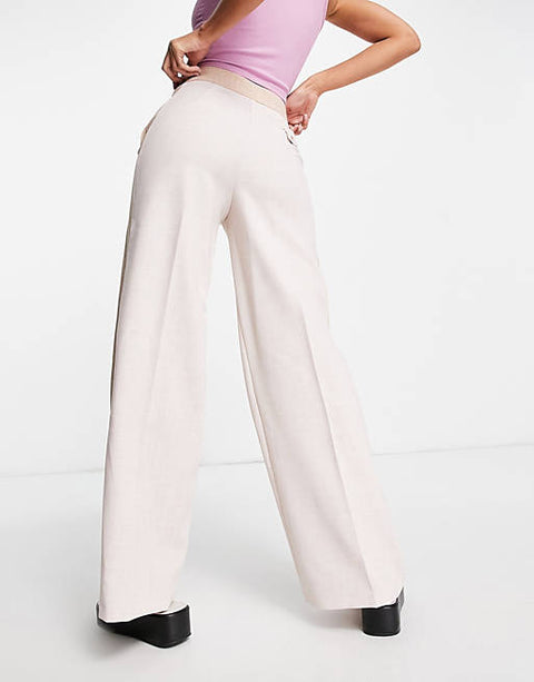 TopShop Women's Multicolor Trouser ANF598 (AN) shr