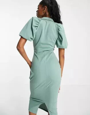 Asos Design Women's Mint Dress ANF844