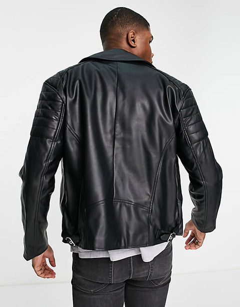 Asos Design Men's Black Jacket ANF298 AN75(zone 2)