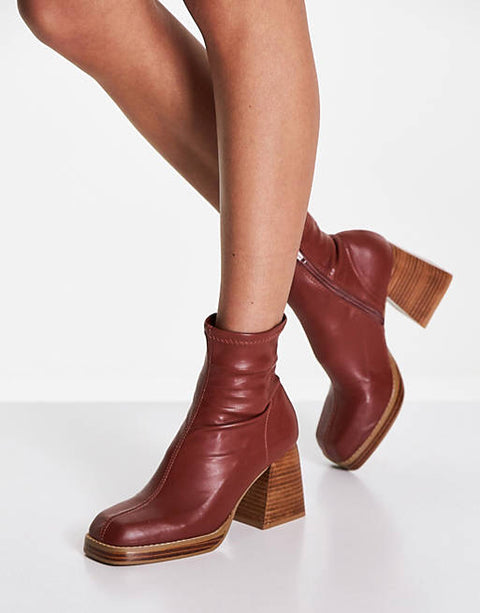 ASOS Design  Women's Brown Boot ANS280 shr