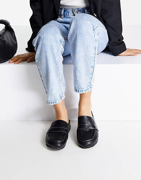 ASOS Design Women's Black Slipper ANS116(shoes58,68
